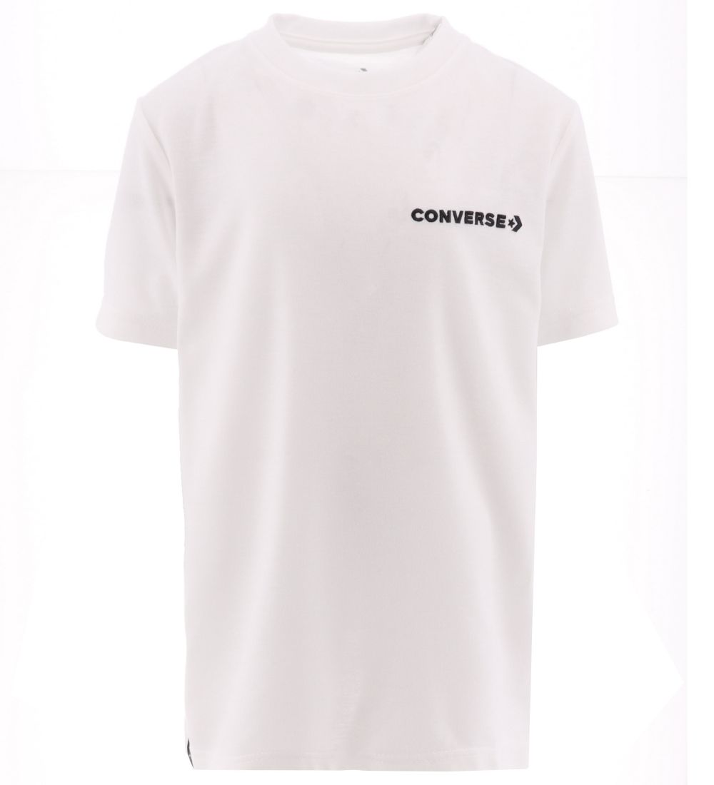Converse Stuttermabolur - Hvítt