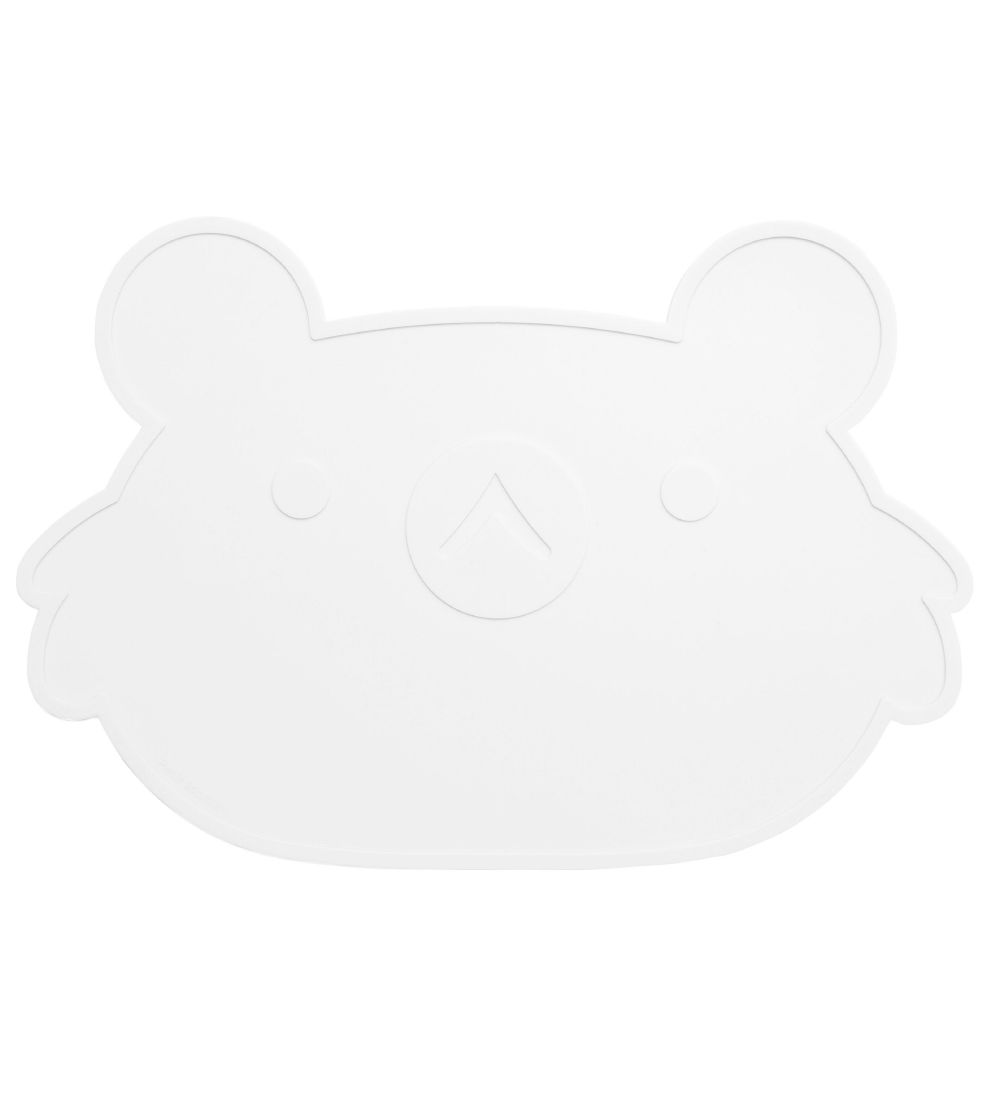 Petit Monkey Placemat - Silicone - White