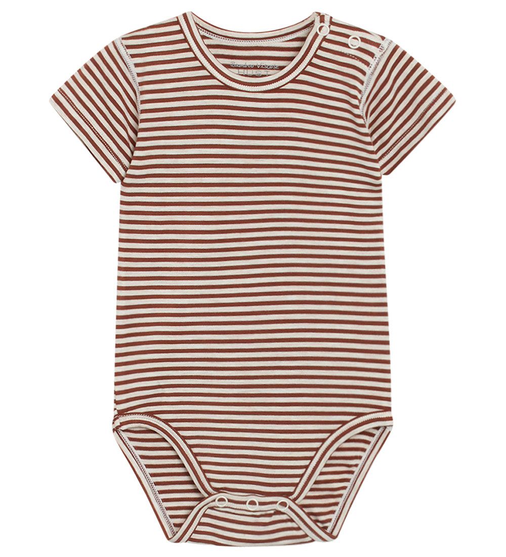 Hust and Claire Bodysuit s/s - Bow - Bamboo - Roots