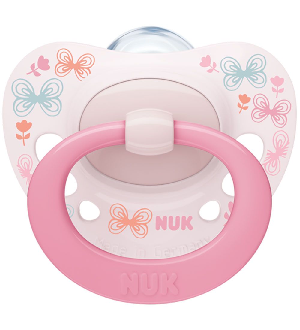 Nuk Pacifiers - Signature - 2-Pack - Rose/White