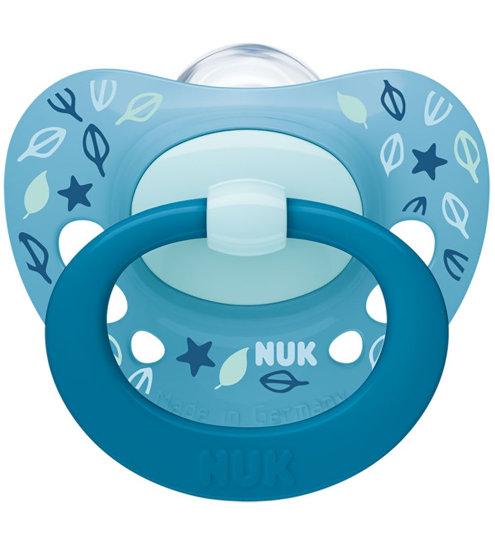 Nuk Pacifiers - Signature - 2-Pack - Blue/Dark Blue