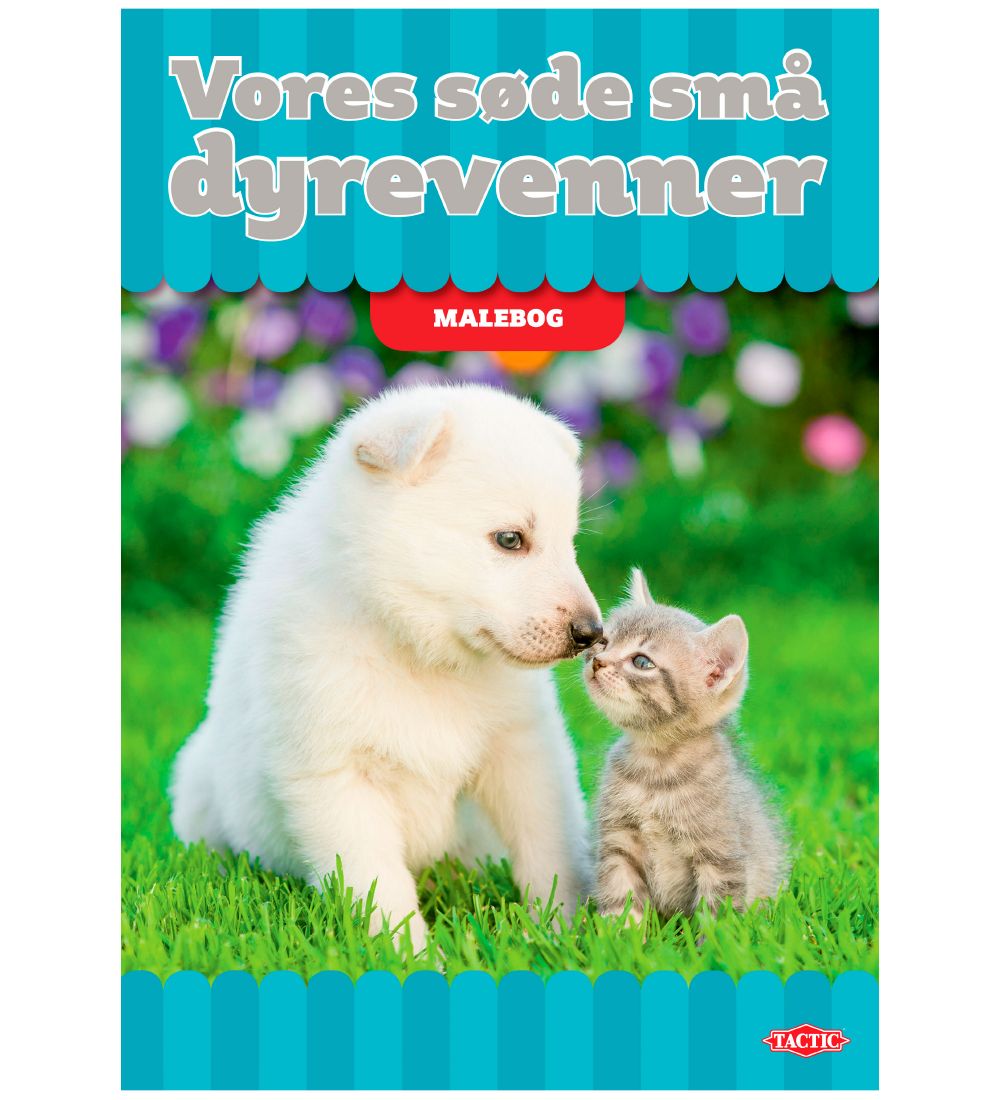 TACTIC Colouring Book - Vores søde små dyrevenner