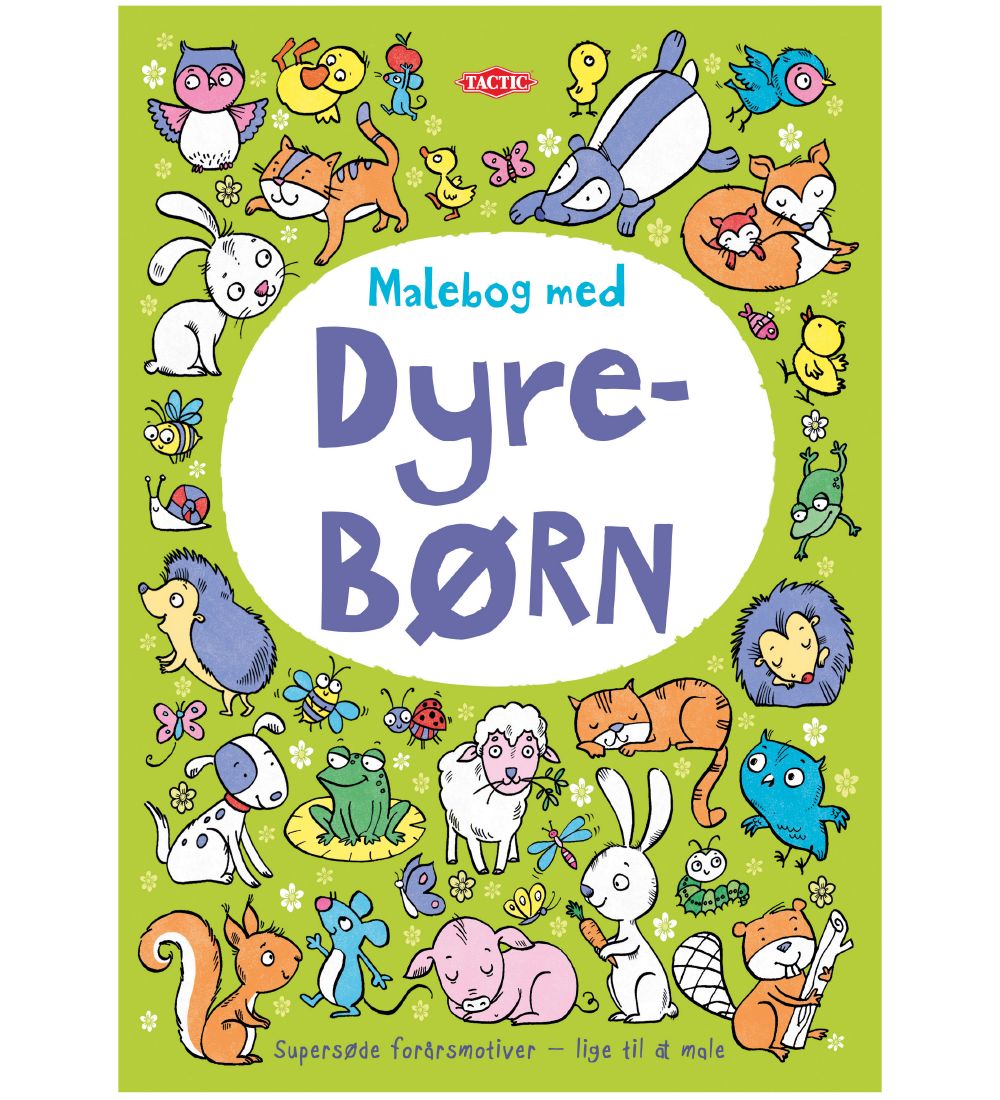 TACTIC Colouring Book - Dyrebørn