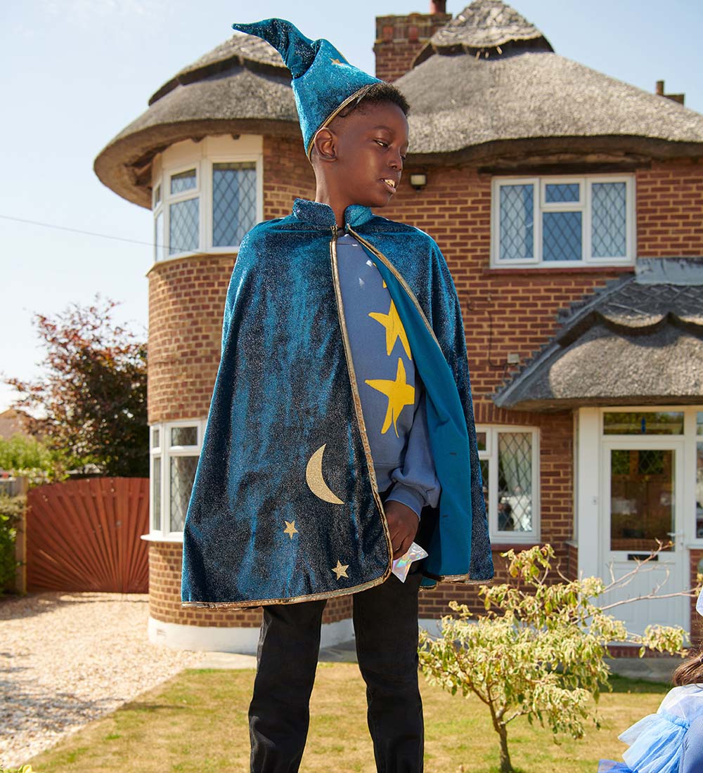 Great Pretenders Costume - Wizard Set - Blue w. Glitter