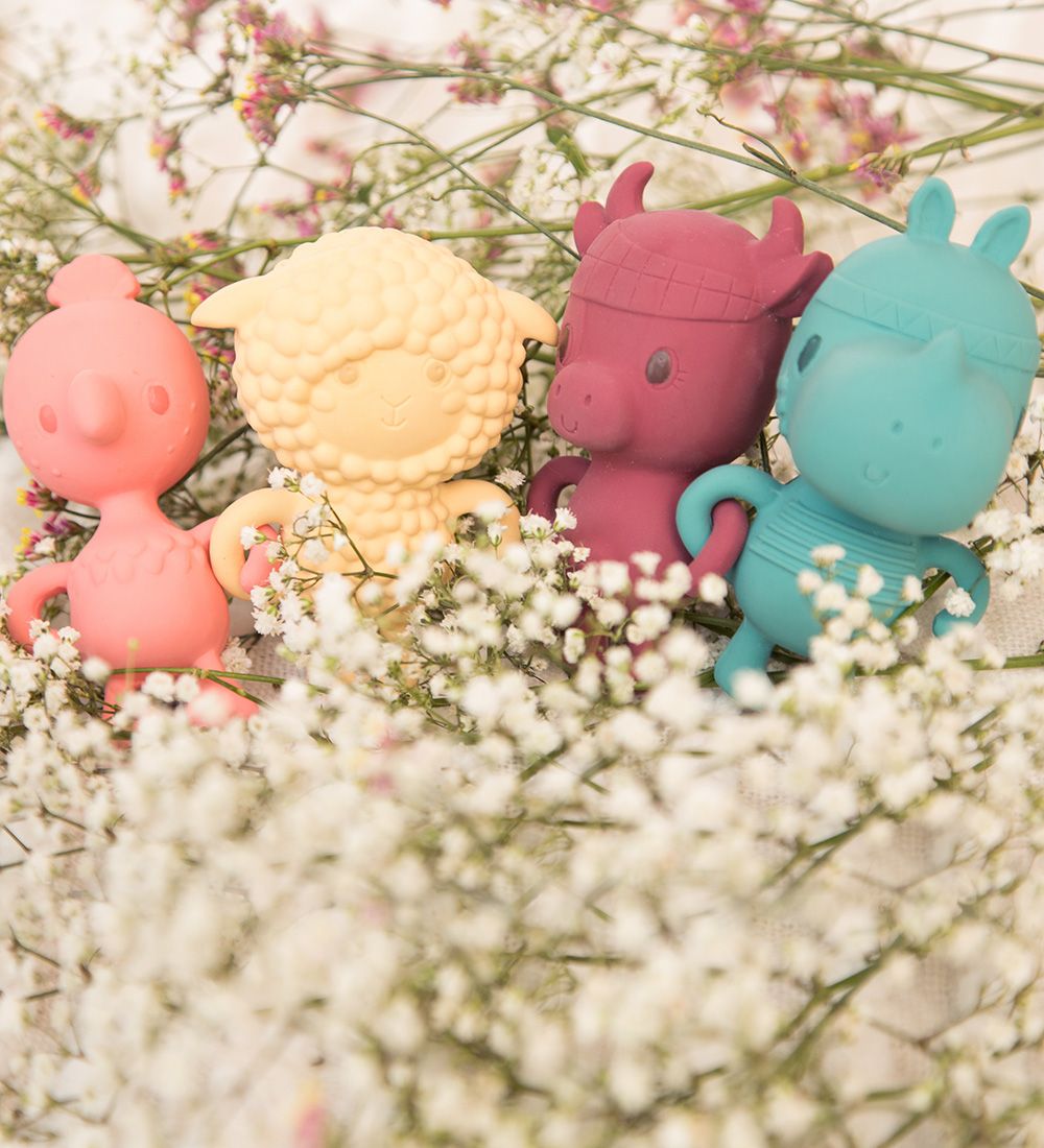 Lilliputiens Rattle - Yvon - Multisensory - Yellow