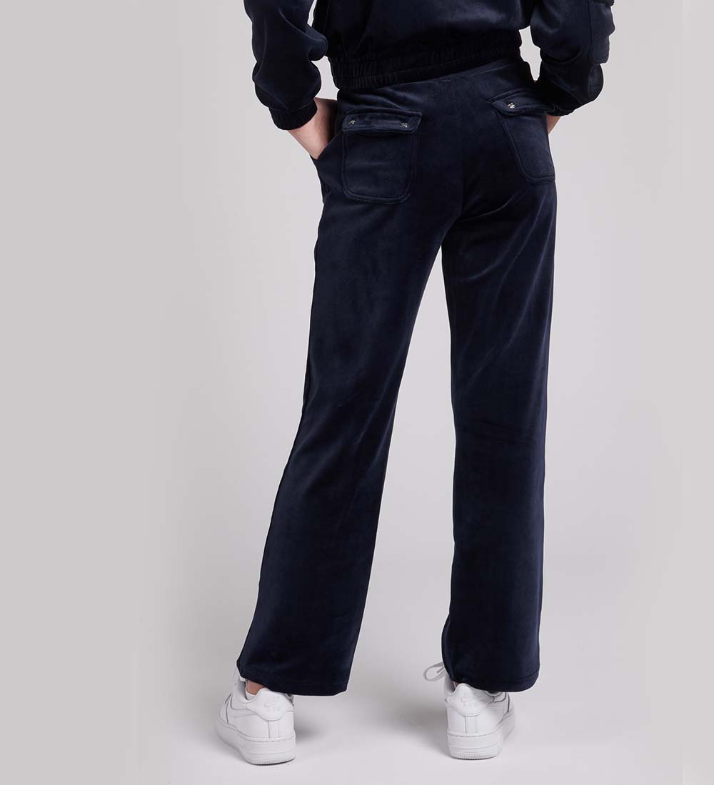 Juicy Couture Velvet Trousers - Night Sky