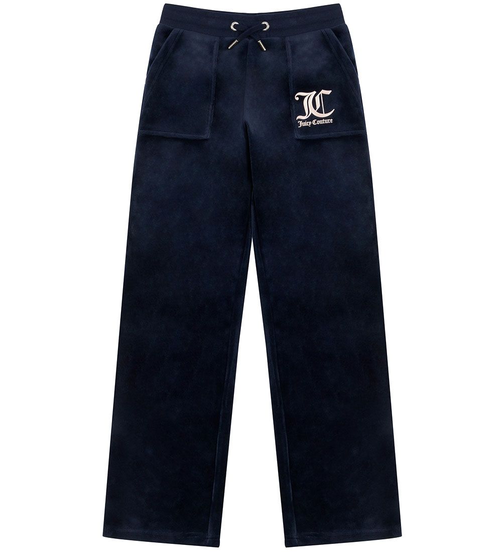 Juicy Couture Velvet Trousers - Night Sky