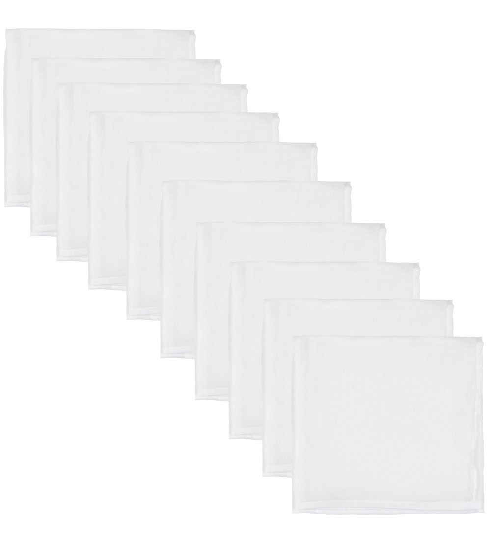 Mininor Hydrofiele Doek - 10-pack - 70x70 - Wit
