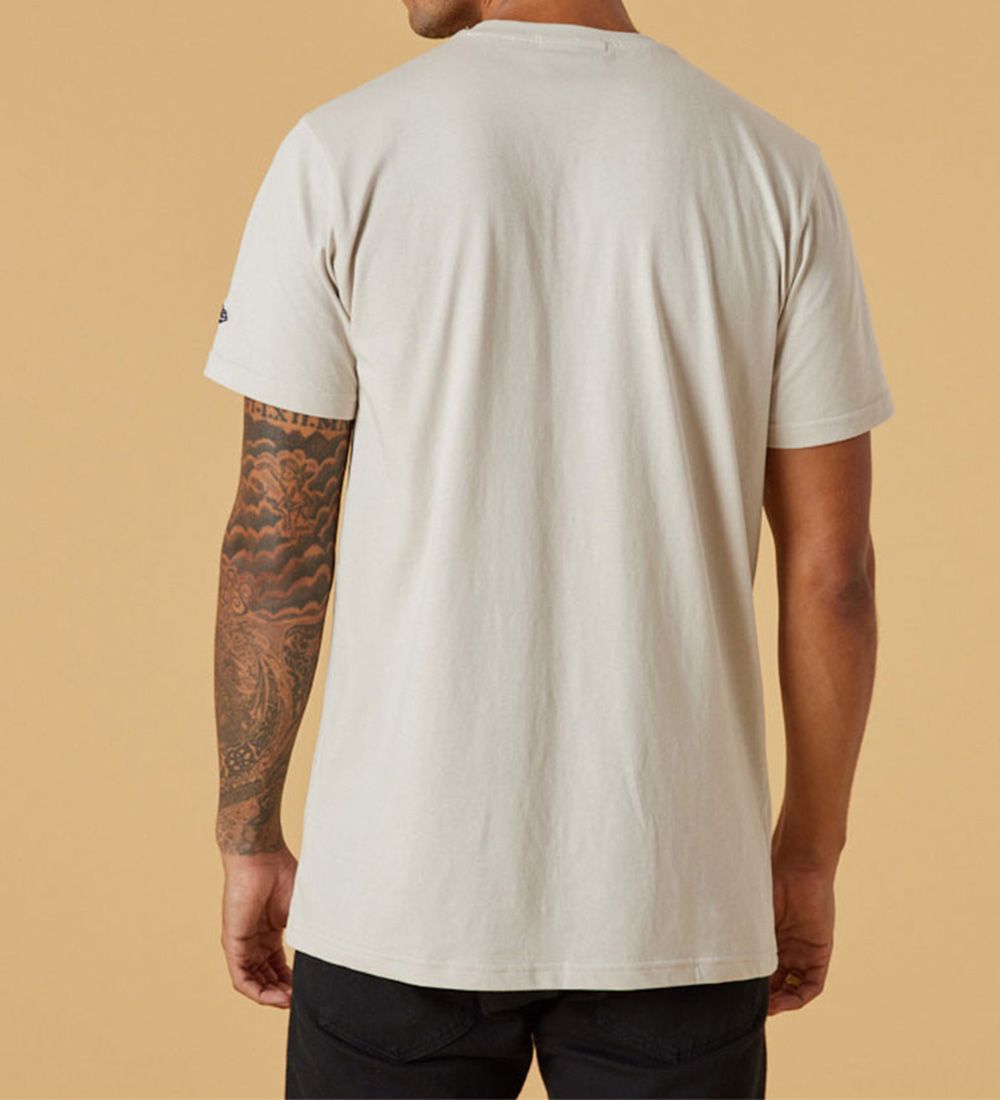 New Era T-shirt - New York Yankies - Light Beige