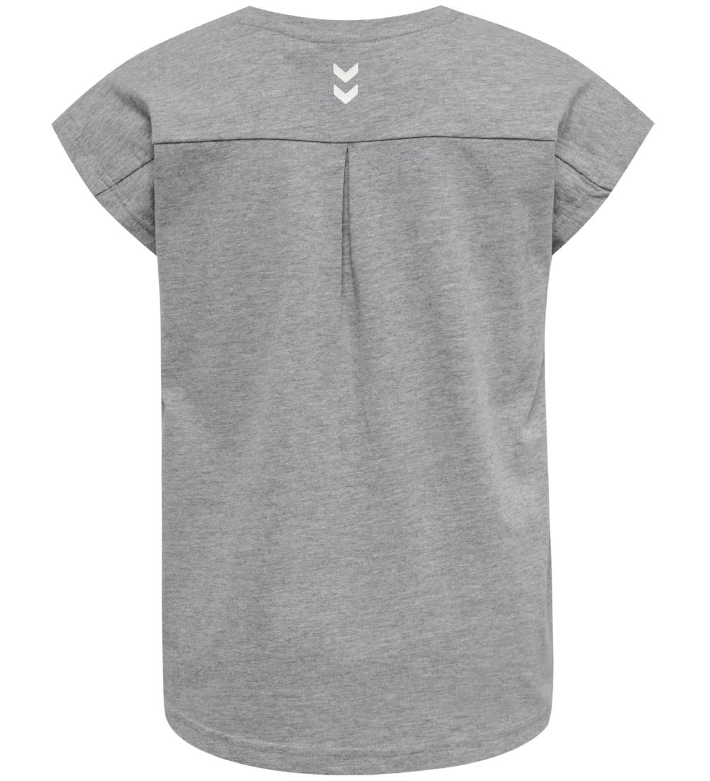 Hummel T-shirt - hmlPrima Bee - Grey Melange