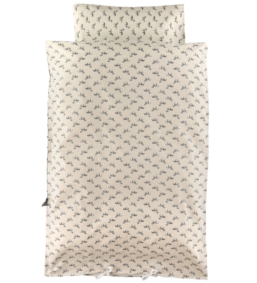 Nørgaard Madsens Bedding - Junior - Beige w. Small Horses
