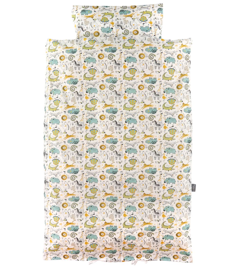 Nørgaard Madsens Bedding - Junior - White w. Zoo Animals