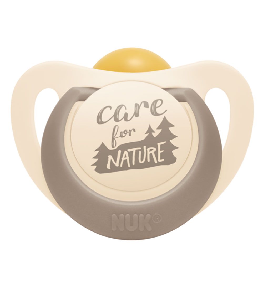 Nuk Pacifiers - Nuk For Nature - 2-Pack - Cream