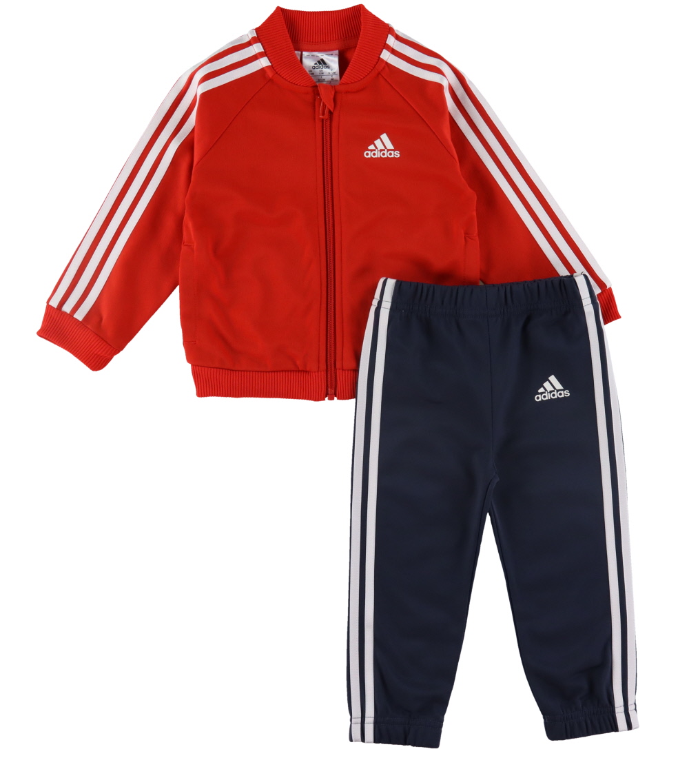 adidas Performance Tracksuit - Red/Navy