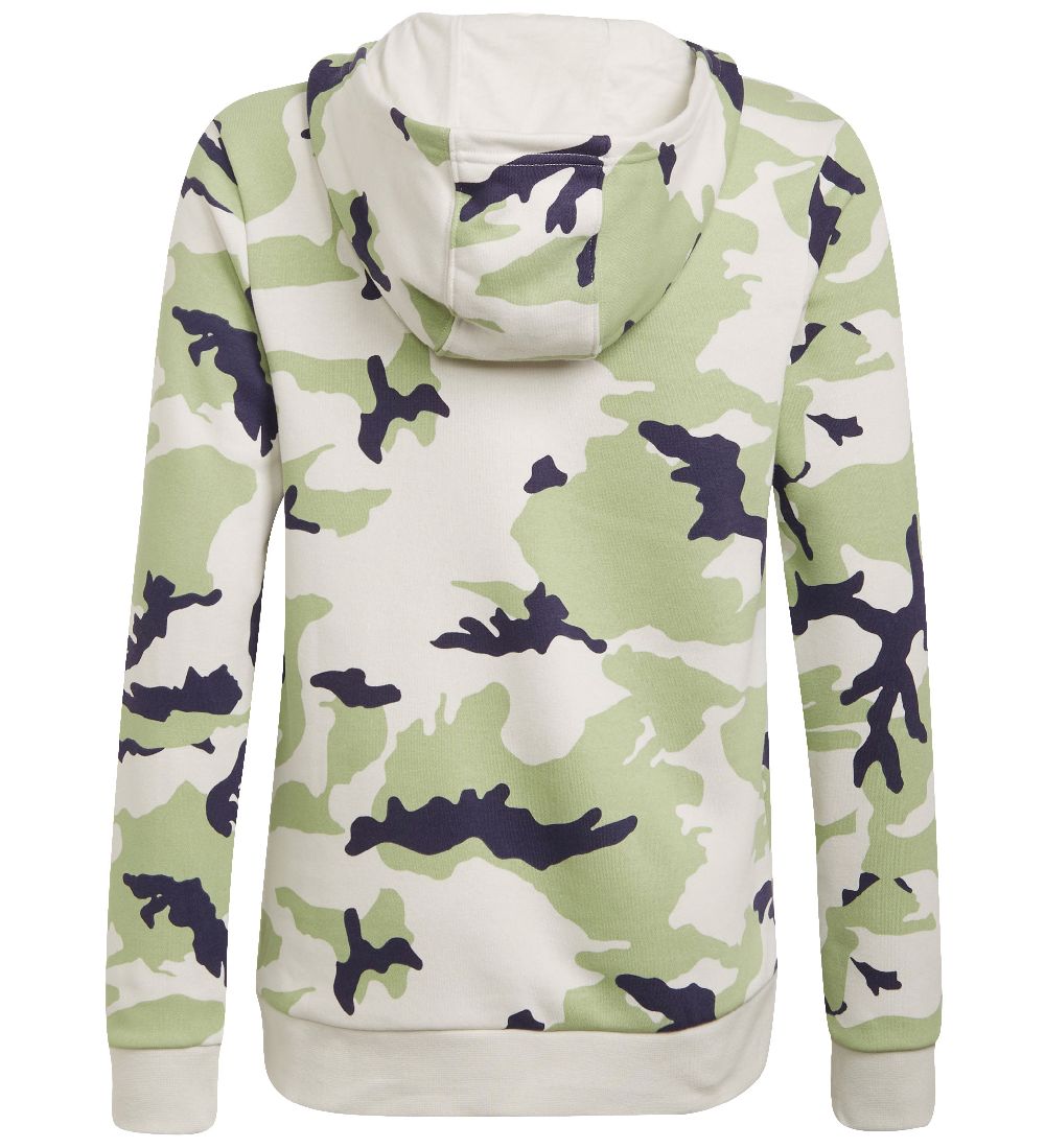 Sweat à Capuche adidas Originals - Camo - Orbit Grey/Magie Citro