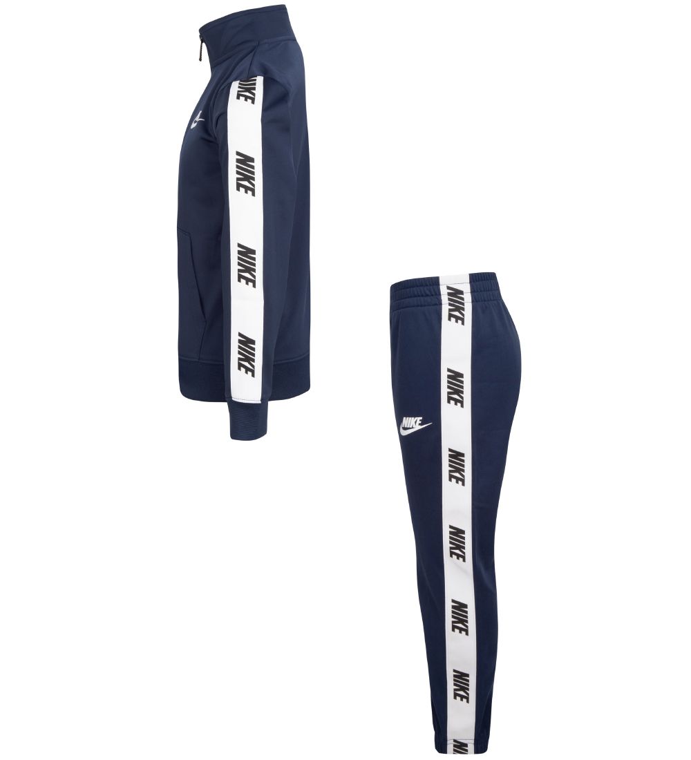 Nike Tracksuit - Cardigan/Trousers - Midnight Navy