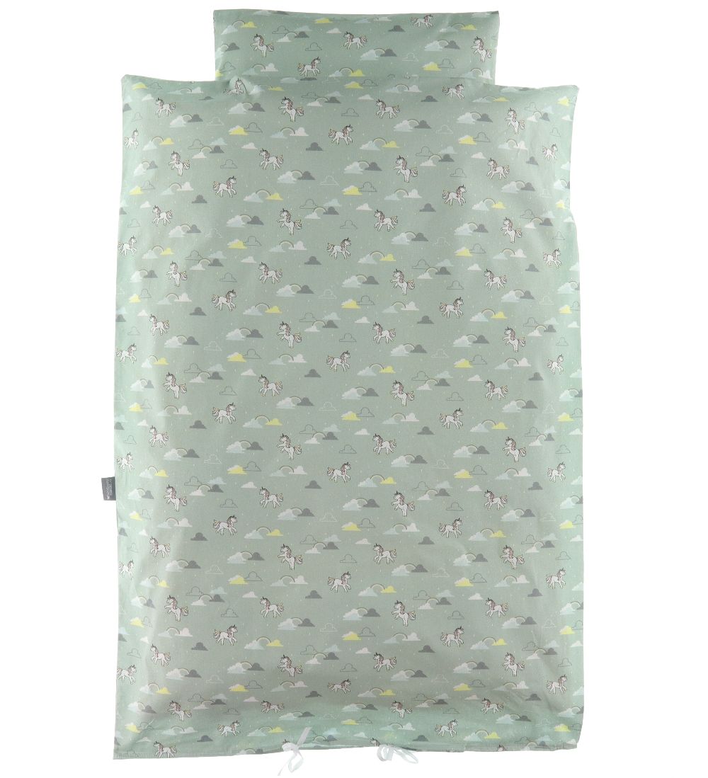 Nørgaard Madsens Bedding - Baby - Mint w. Unicorn