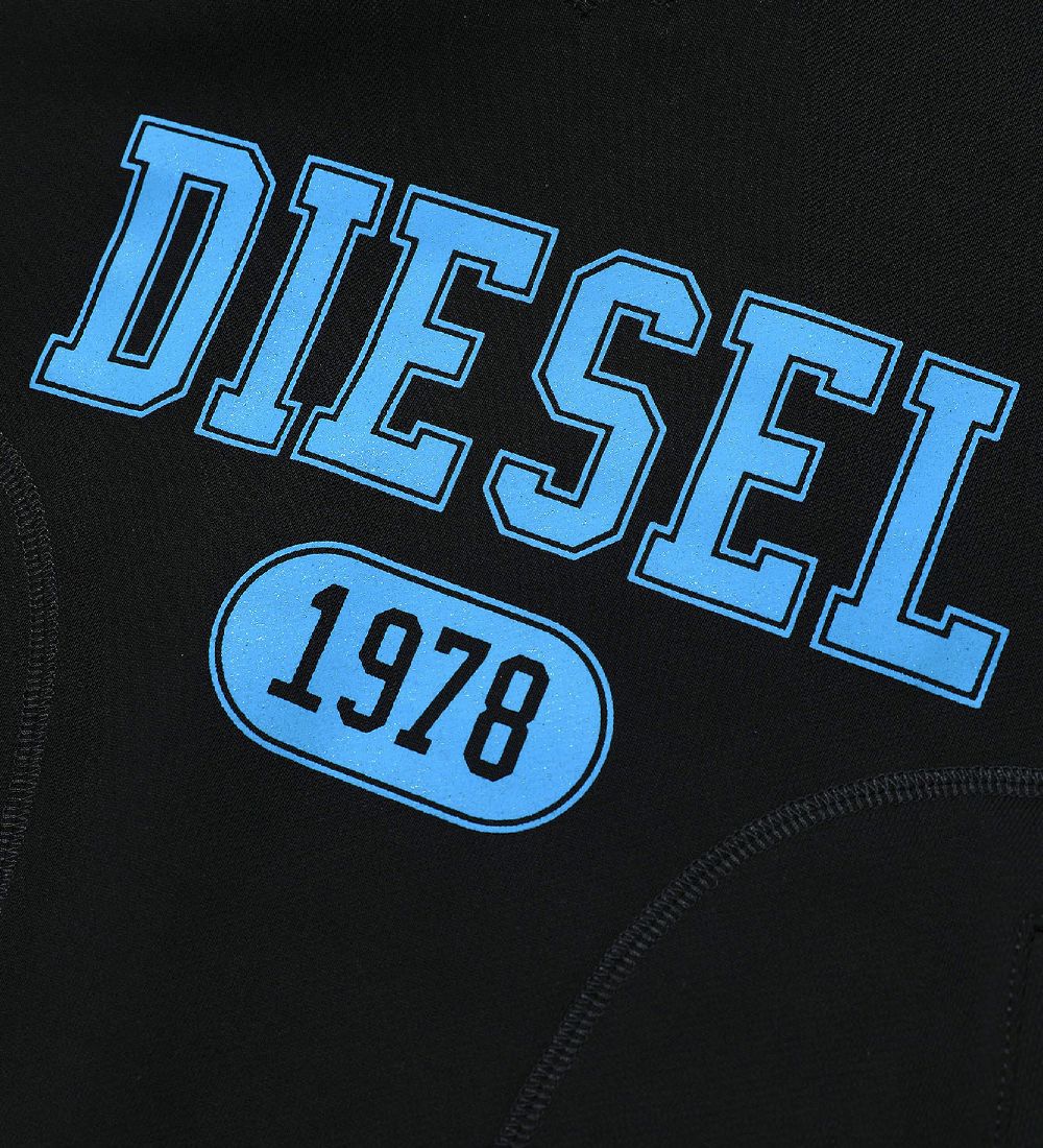 Diesel Hoodie - SMuster - Black