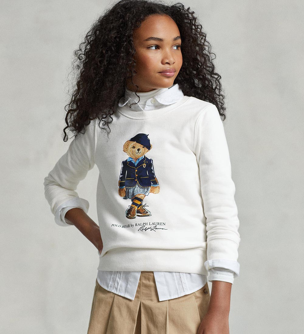 Polo Ralph Lauren Sweatshirt - Andover - Deckwash White w. Soft