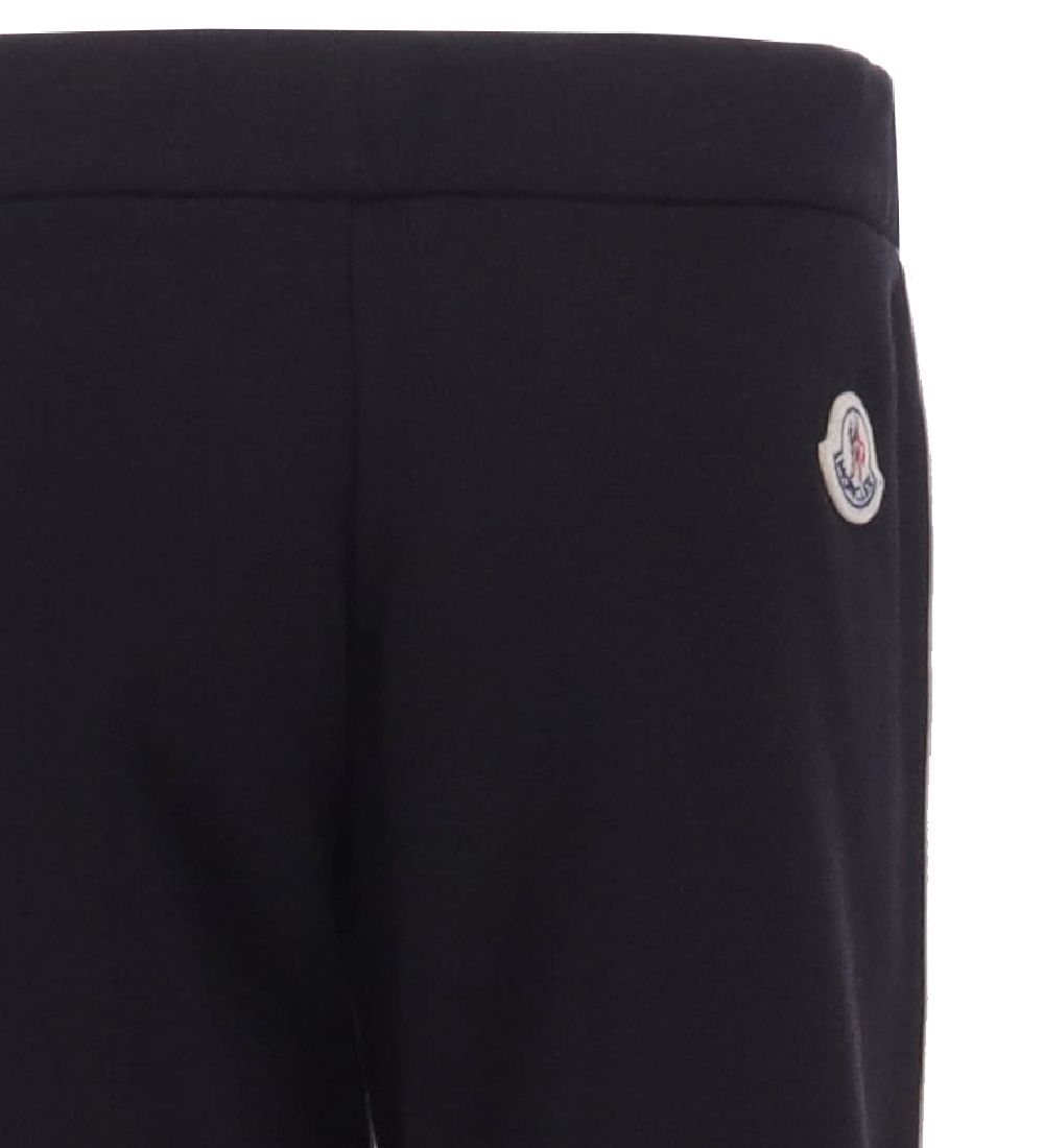 Moncler Sweatpants - Black w. White