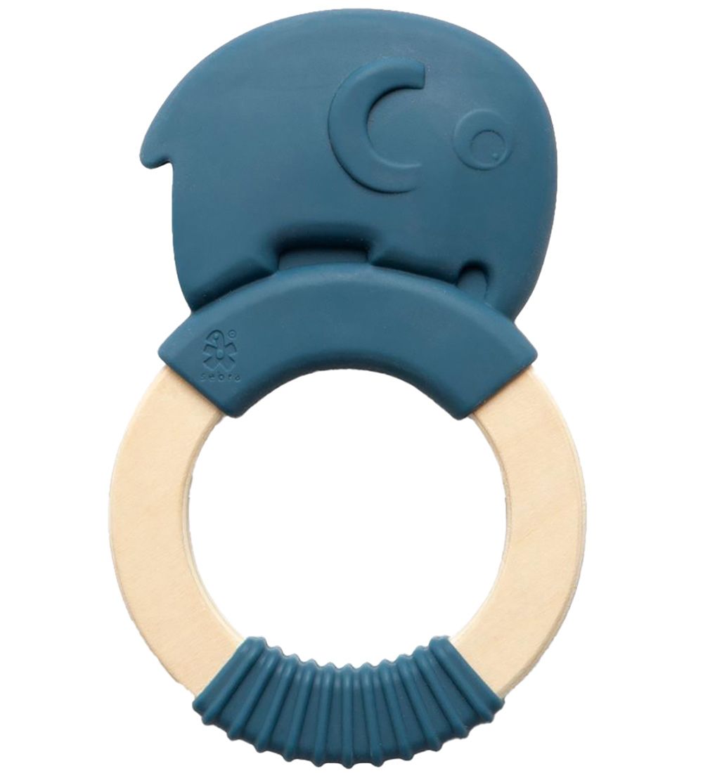 Sebra Teether - Silicone - Fanto - Nordic Blue