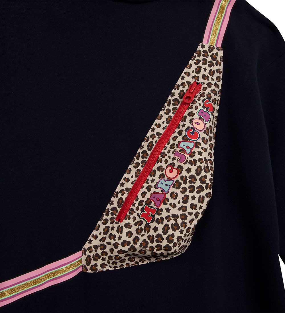 Little Marc Jacobs Dress - Navy/Leopard w. Bum Bag