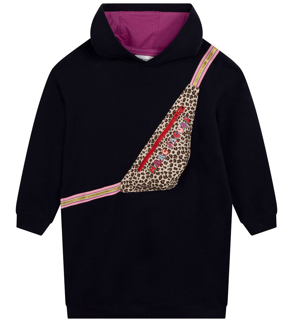 Little Marc Jacobs Dress - Navy/Leopard w. Bum Bag
