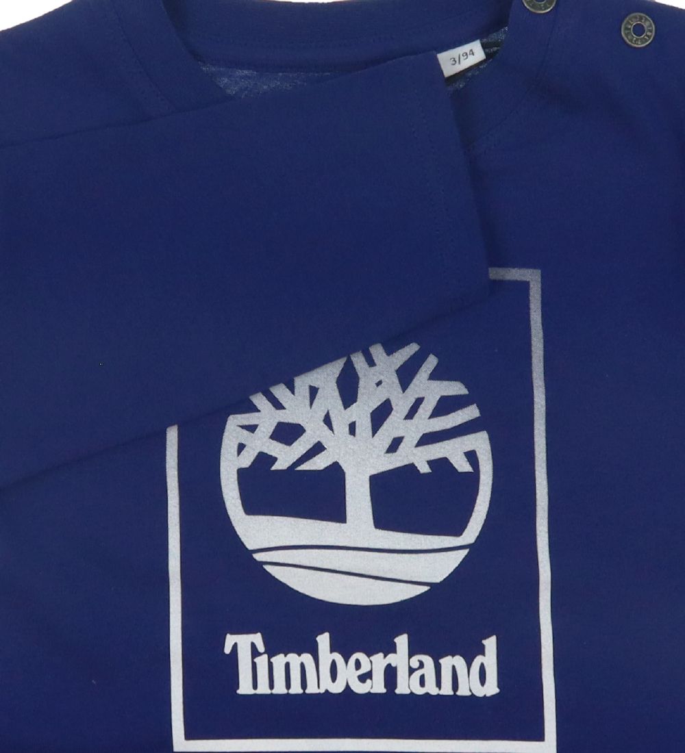 Timberland Blouse - Dark Blue w. White
