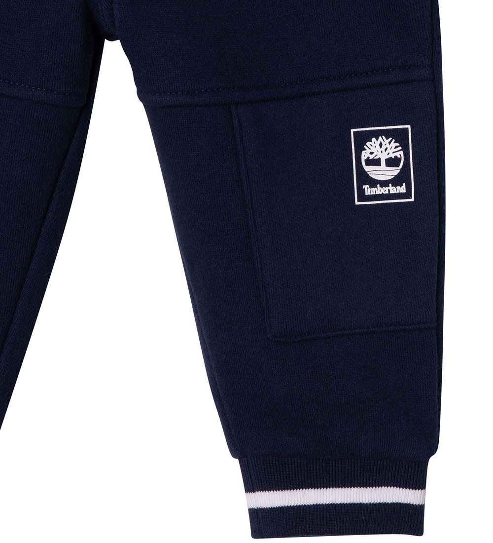 Timberland Sweatpants - Navy w. White