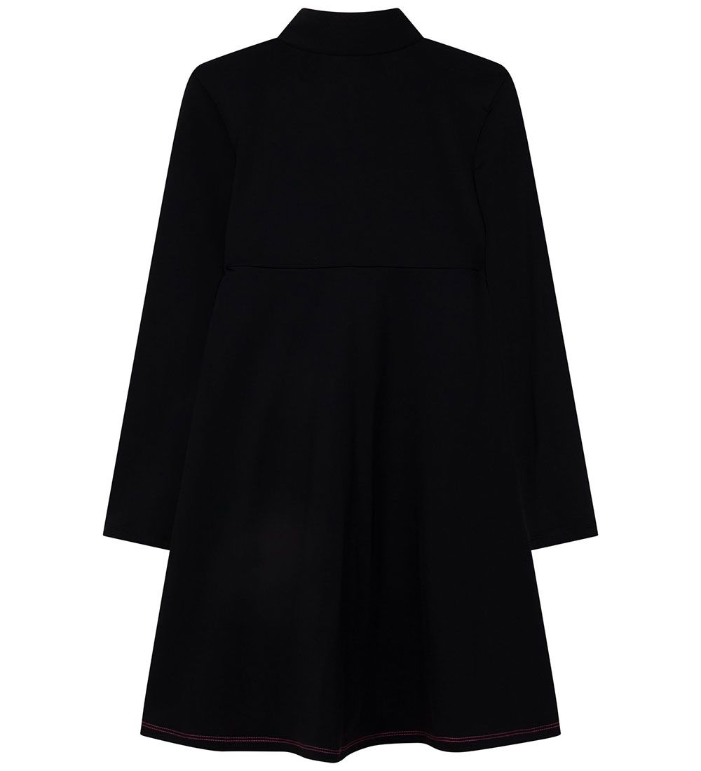 DKNY Dress - Black w. Pink/Purple