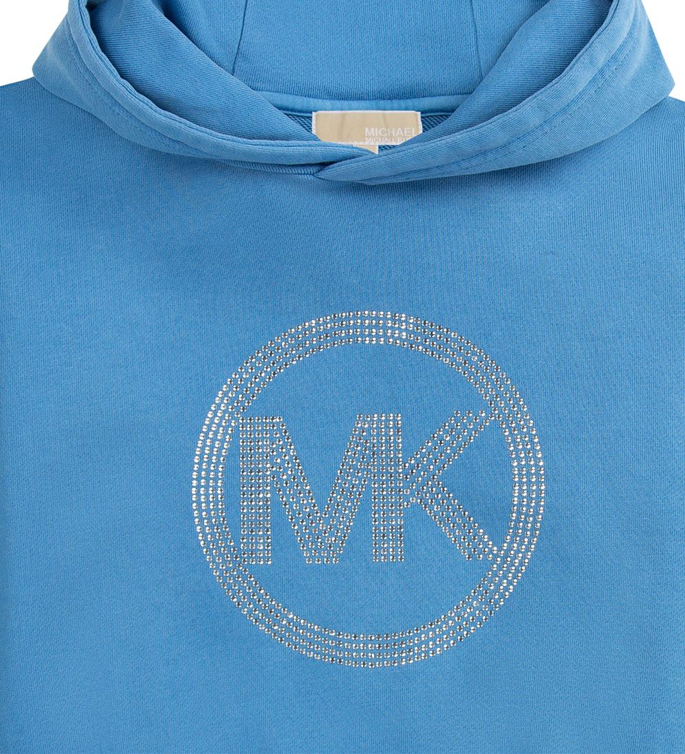 Michael Kors Kapuzenpullover - Slate Blue. Das Strassstein