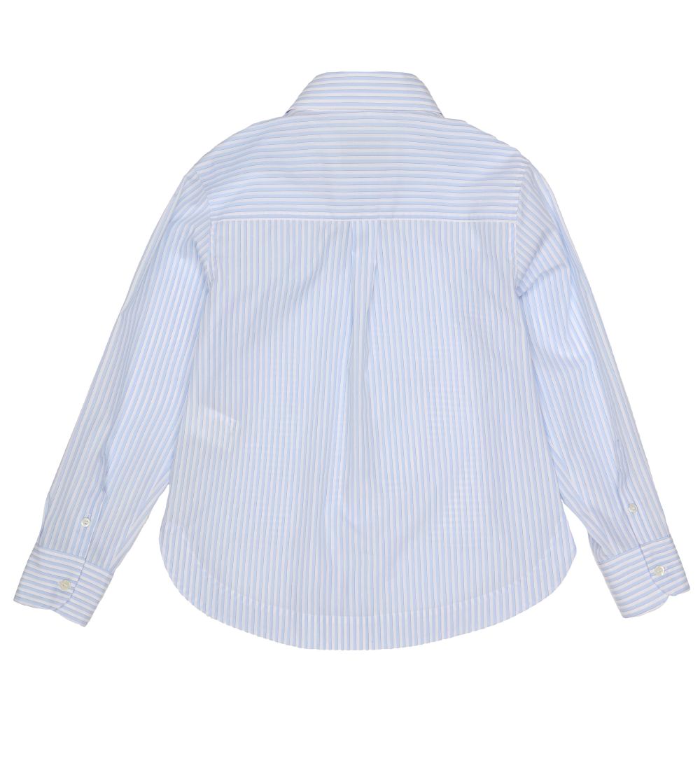 Fendi Kids Shirt - Blue/White Striped