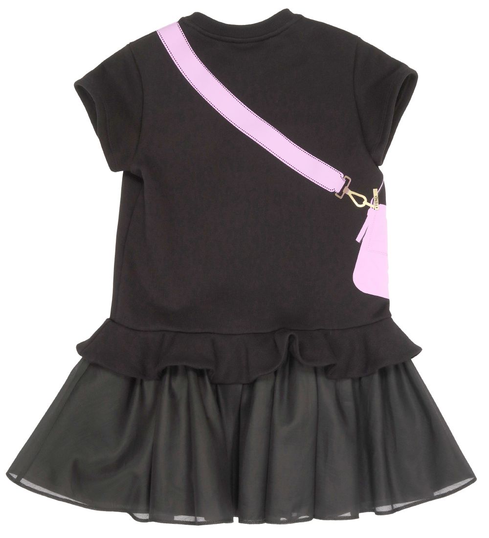 Fendi Dress - Black/Pink w. Print