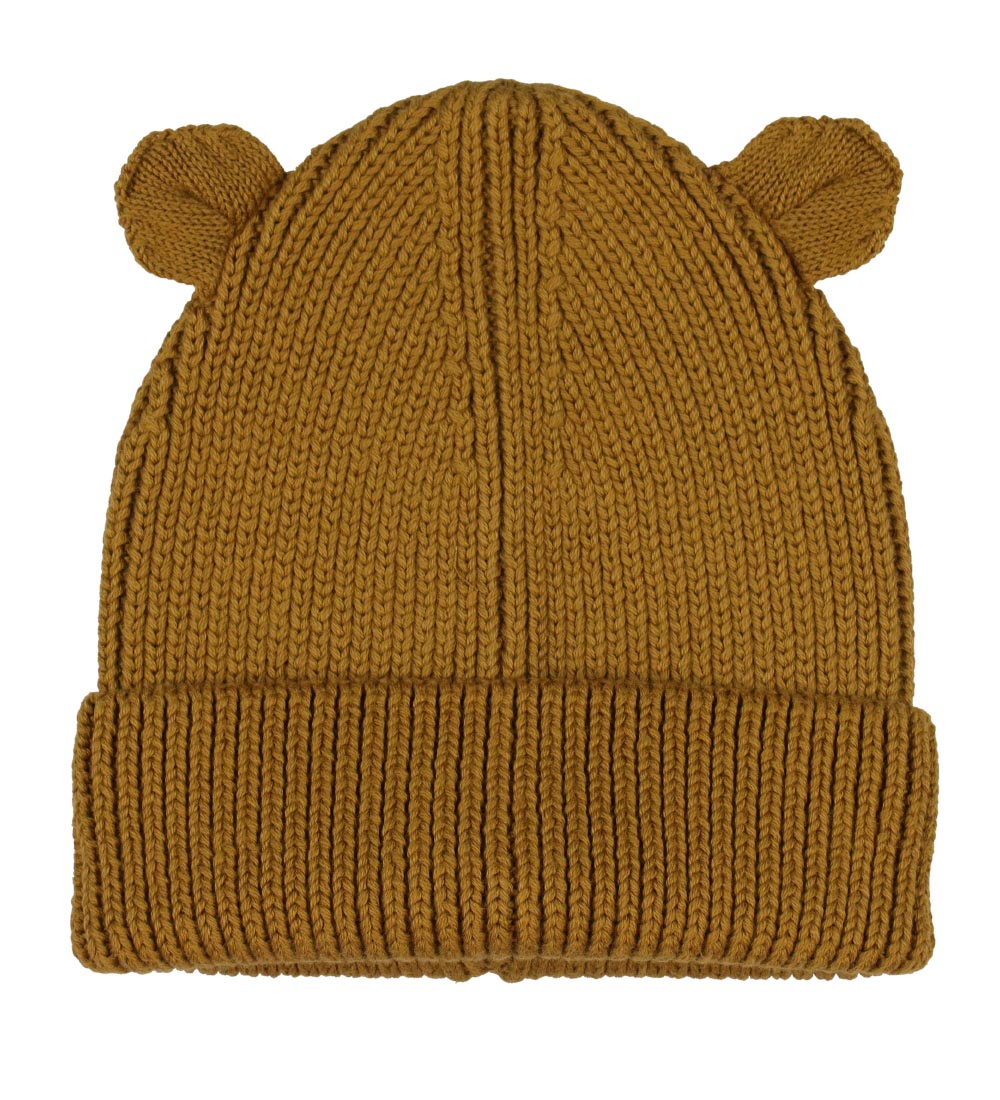 Liewood Beanie - Knitted - Gina Beanie - Golden Caramel