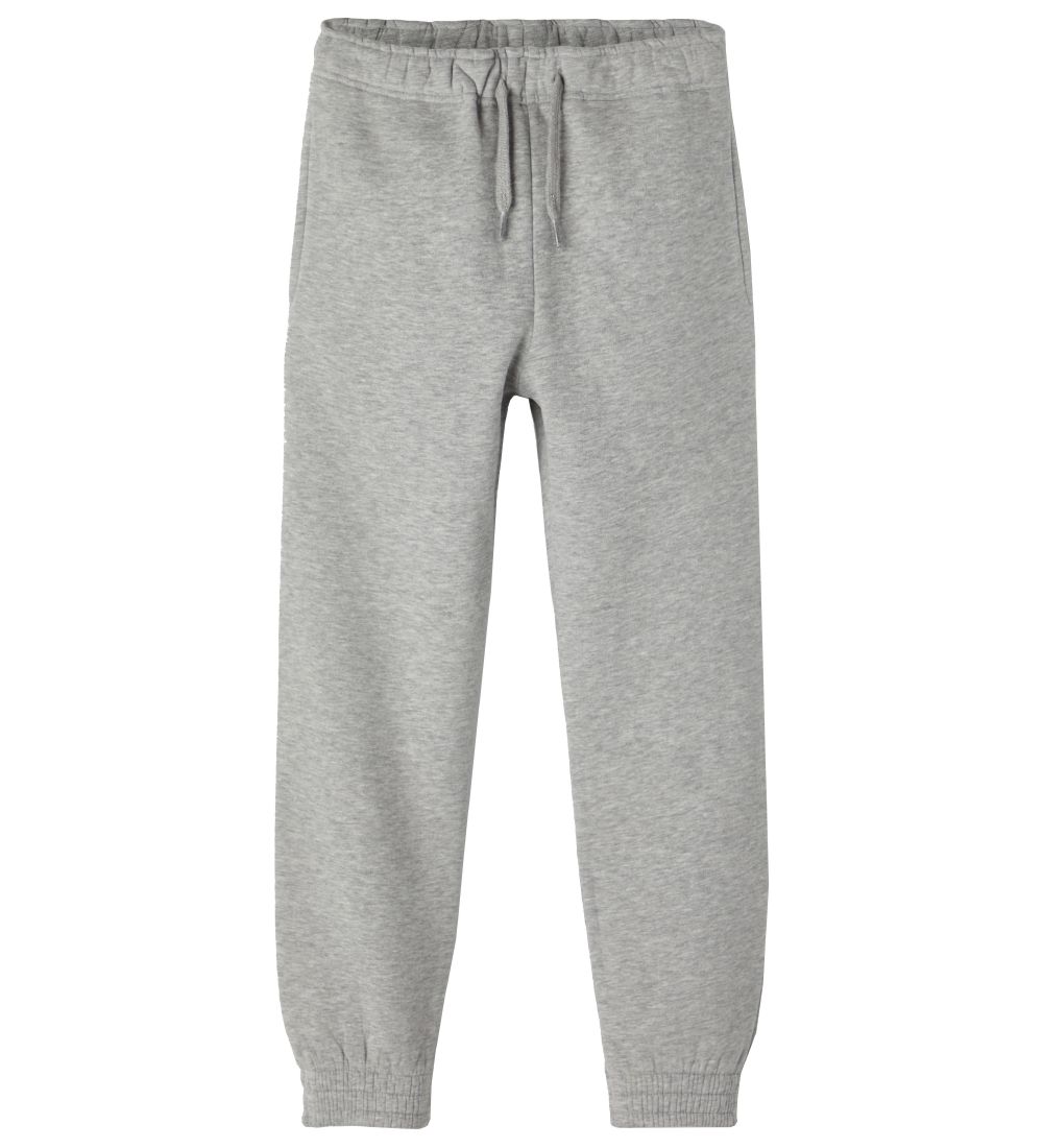 Name It Joggingbroek - Noos - NkmLeno - Grey Melange