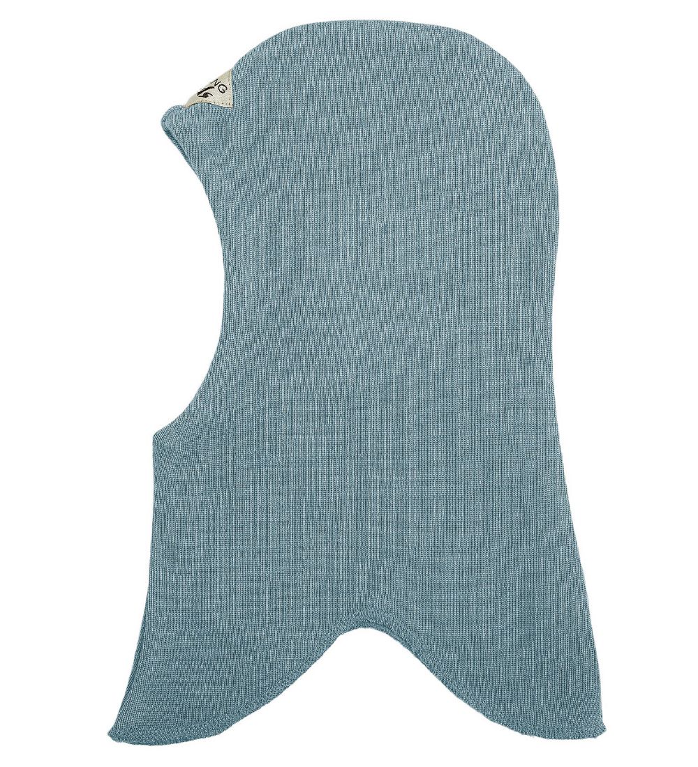 Racing Kids Balaclava - Wool/Cotton - 2-layer - Sky Blue