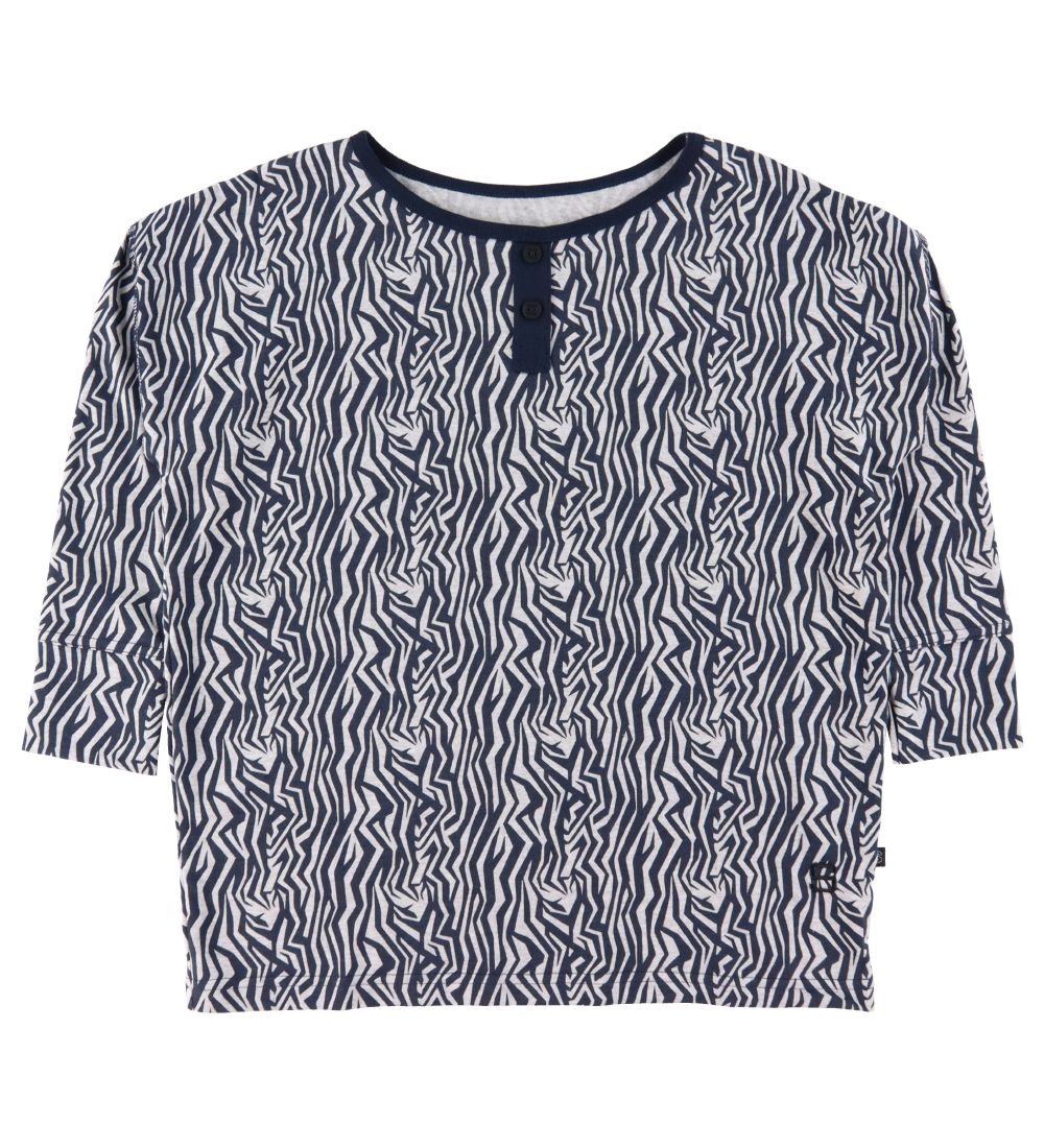 Say-So Pyjama Set - Grey/black w. Pattern