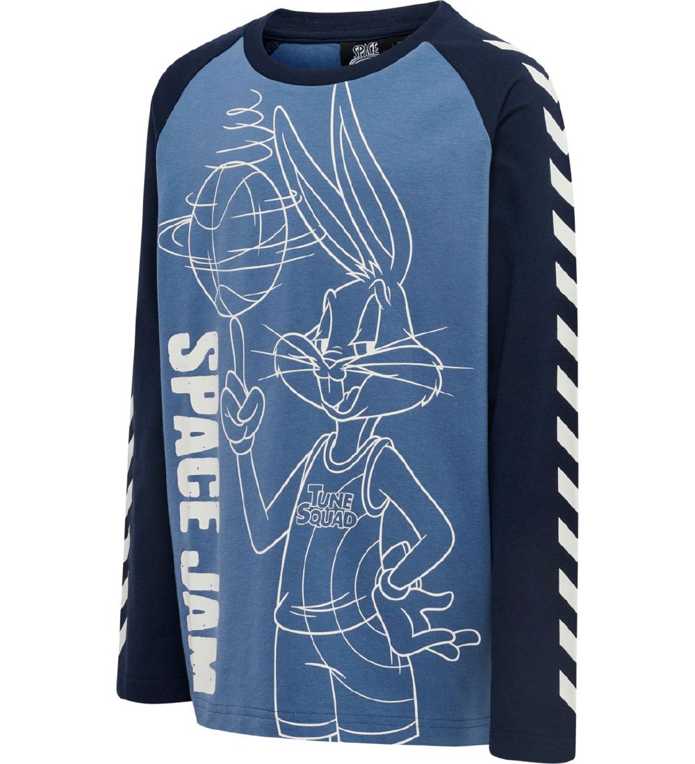Hummel Blouse - hmlSpace Jam Boys - Blue Horizon w. Bugs bunny