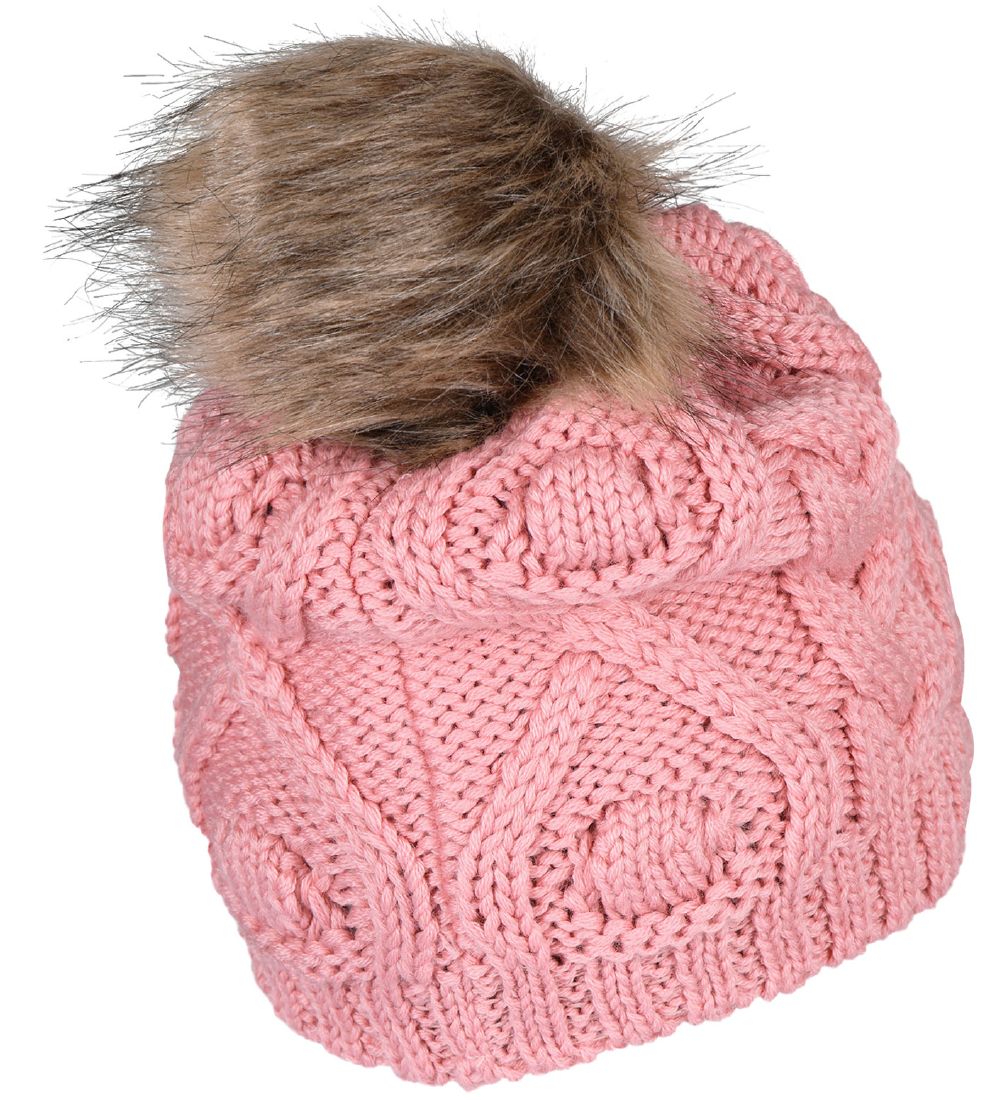 LEGO® Wear Knitted Beanie - Wool/Acrylic - LWAnitta - Rose w. Po
