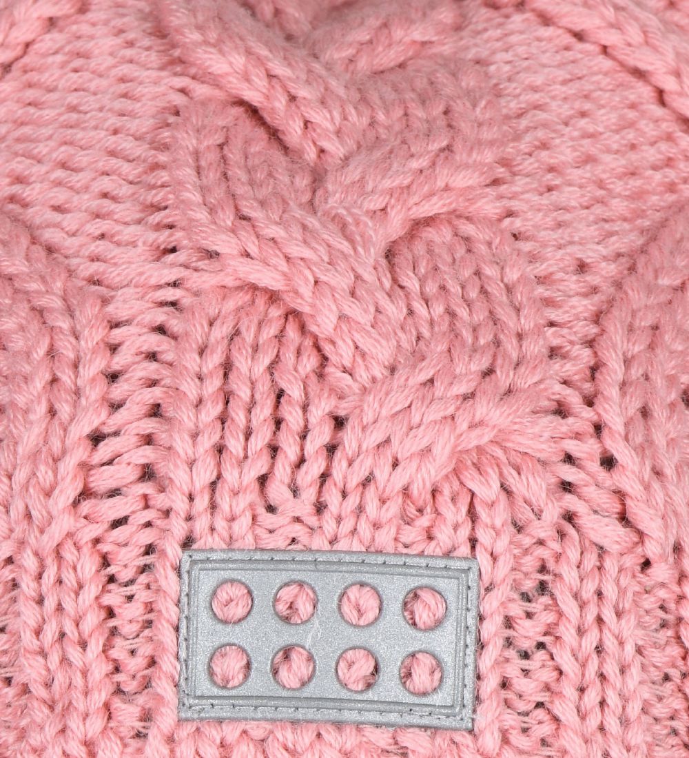 LEGO® Wear Knitted Beanie - Wool/Acrylic - LWAnitta - Rose w. Po