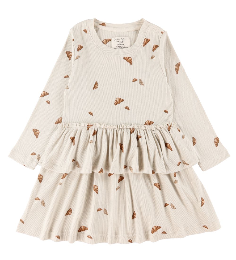 VACVAC Dress - Hille - Rib - Mini Croissant love