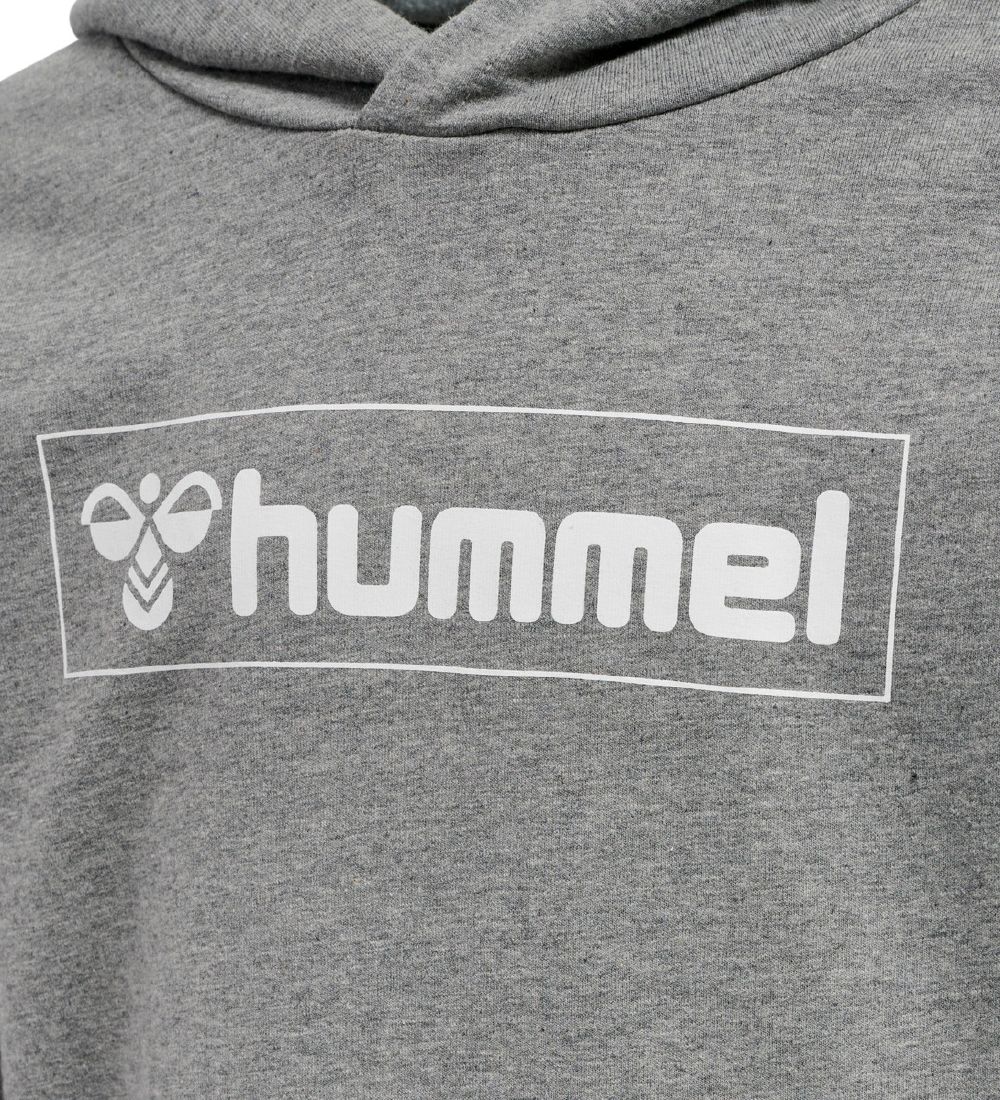 Hummel Hoodie - hmlBox - Grey Melange