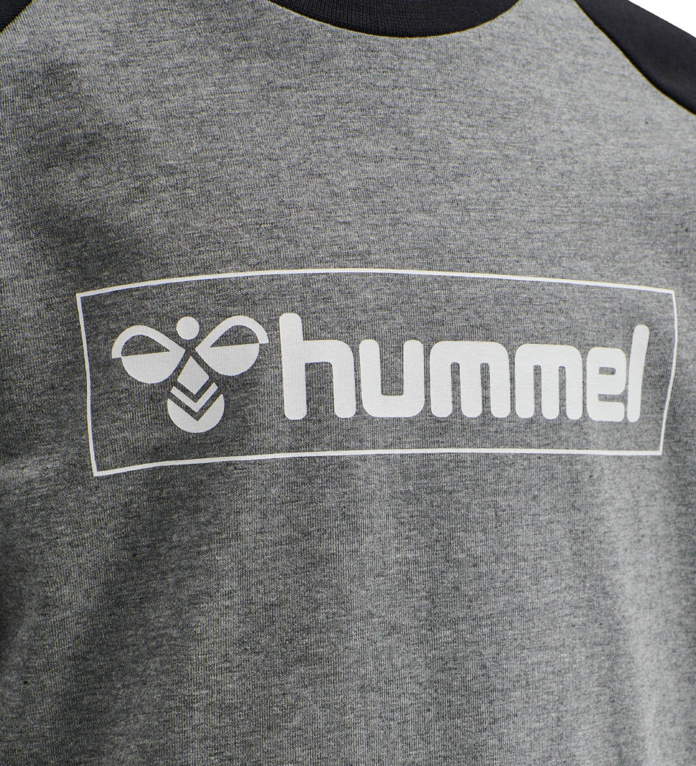 Hummel Blouse - hmlBOX - Noir/Gris