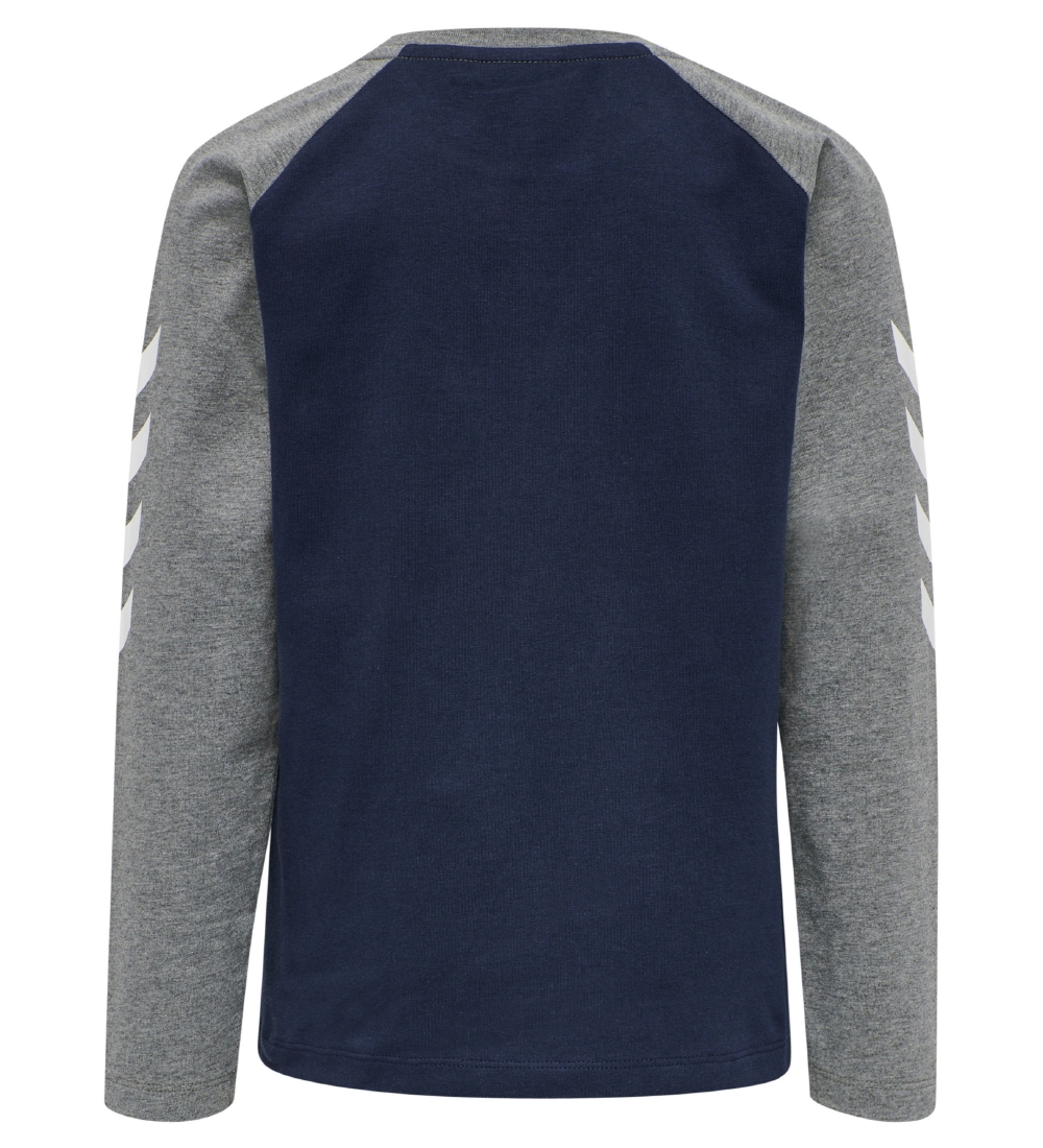 Hummel Blouse - hmlBOX - Navy/Grey