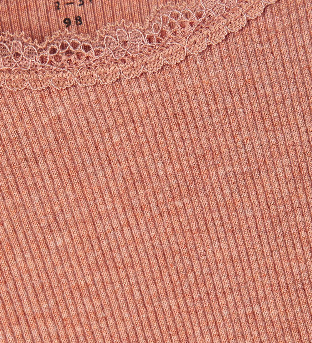 Name It Blouse - Rib - Noos - NmfKab - Café Au Lait