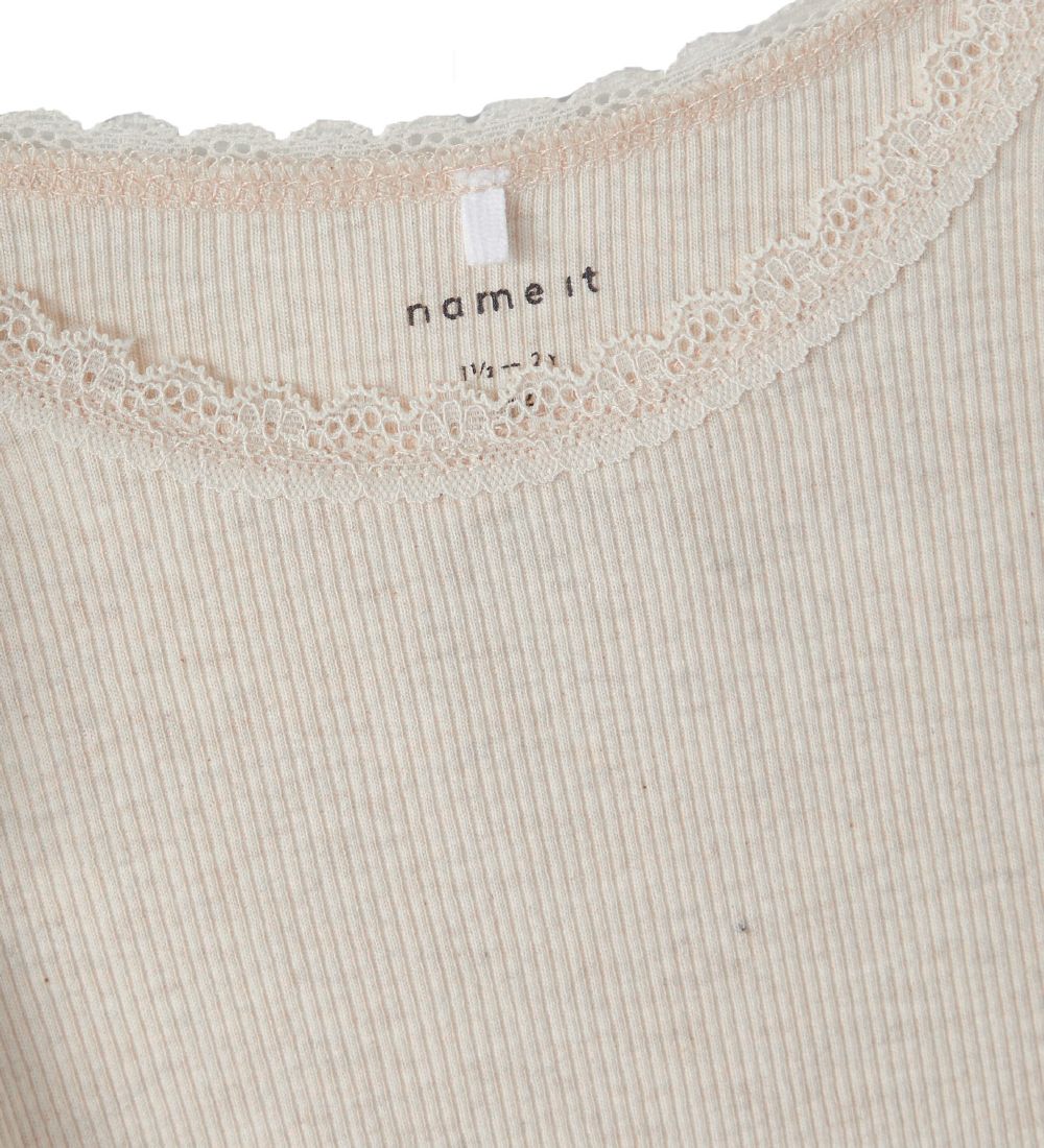 Name It Blouse - Noos - Rib - NkfKab - Peyote Melange