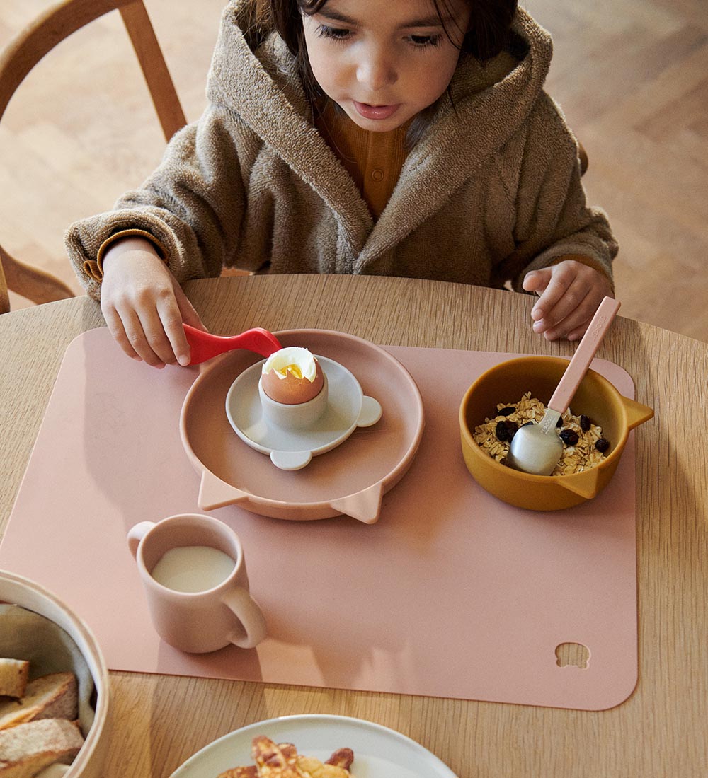 Liewood Egg cups - Silicone - Janus - 4-Pack - Mr Bear Blue Mult