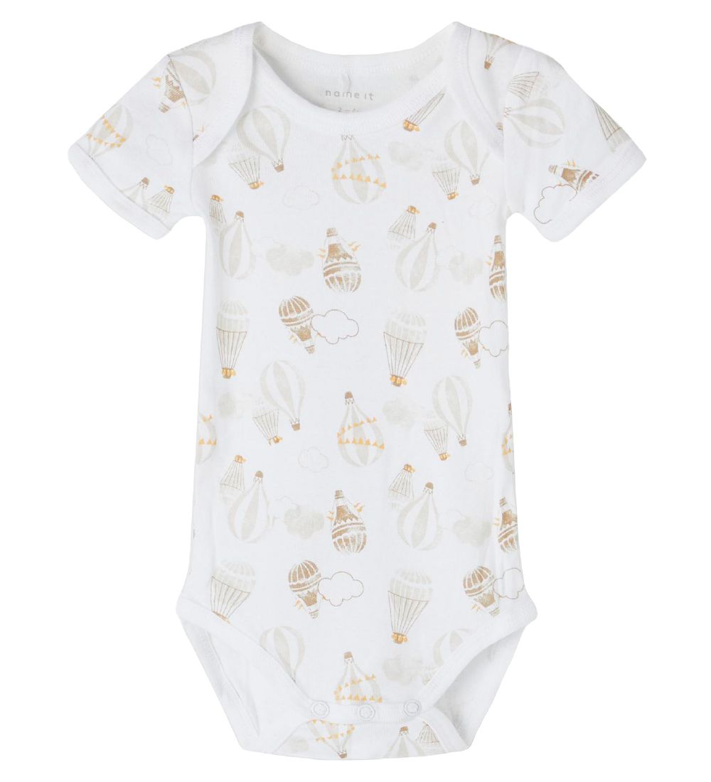 Name It Bodysuits s/s - Noos - NbnBody - 3-Pack - Alloy