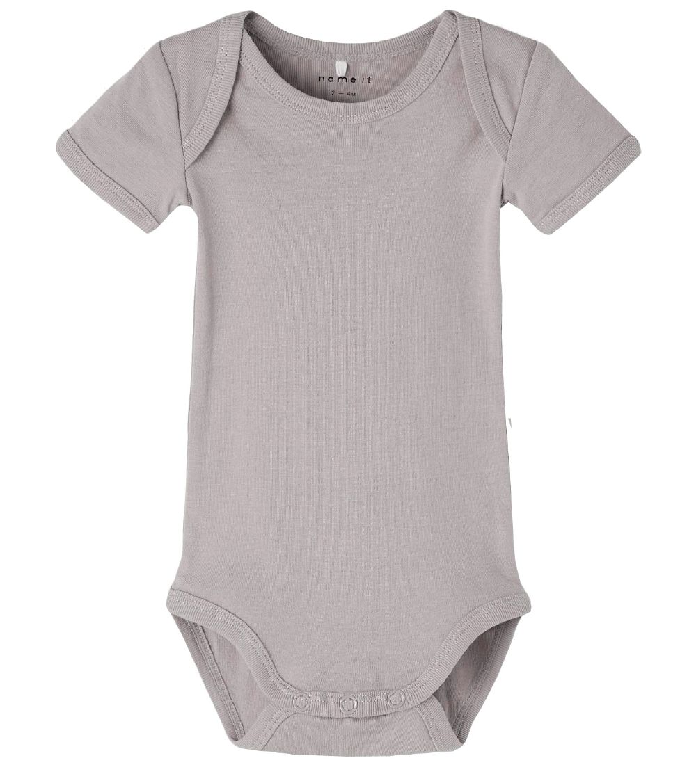 Name It Bodysuits s/s - Noos - NbnBody - 3-Pack - Alloy