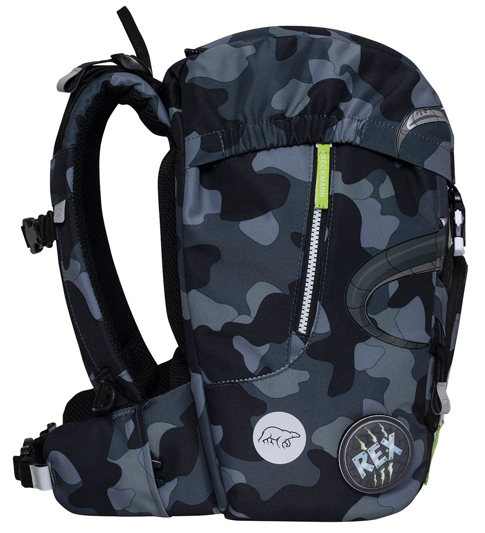 Beckmann Schulrucksack - Classic - Camo Rex